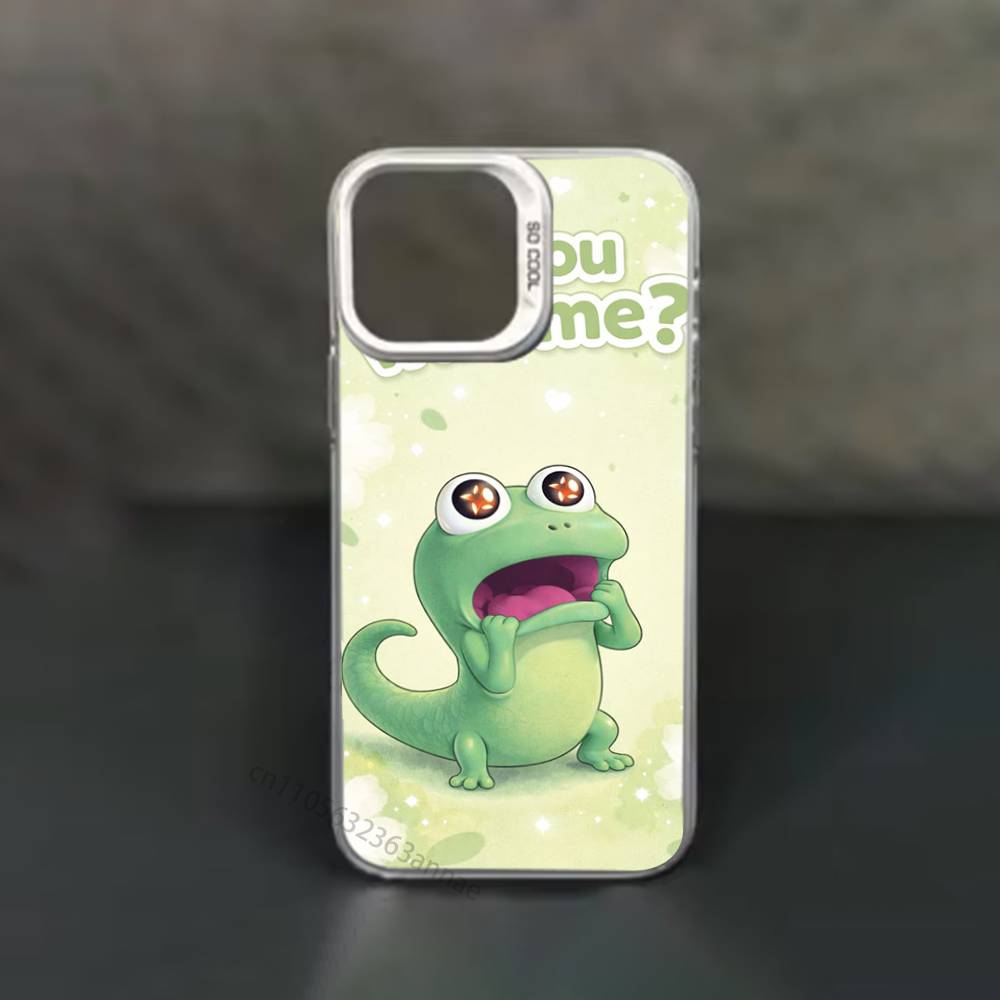 Tom Lizard Phone Case for iPhone 17 11 12 Pro Max Plus Mini Air SE  16e 14 15 16 13 Soft Shell
