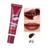 Rouge à lèvres liquide 6 couleurs, brillant à lèvres longue durée, masque, Base hydratante imperméable, maquillage, brillant à lèvres décollable, cosmétiques