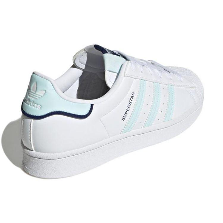 Adidas  Superstar White Almost Blue Women Sneakers Cloud-White Night-Sky GX1835