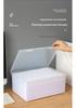 A4 Transparent Document Storage Box for Office Organization