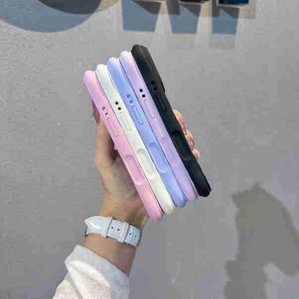 Bo Yang Liquid Silicone Magnetic Rotating Bracket Case for iPhone 17 Pro Max