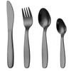 4 Pcs Set 304 Stainless Steel Children's Cutlery Set Portable Western Thickening Knives Forks Spoons Tableware Dinnerware