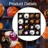 16 Pieces Halloween Hanging Decorations Accessories Indoor Decorative Supplies Ornament for Bedroom