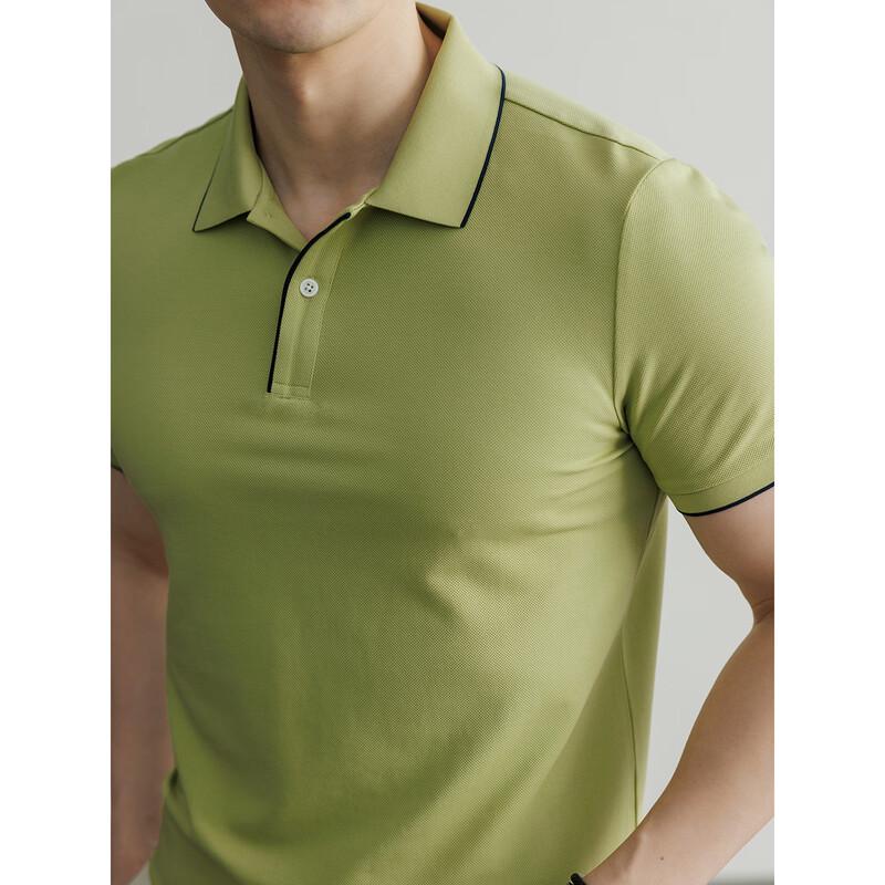 Hengyuanxiang Men's Antibacterial Cooling Modal Polo Shirt
