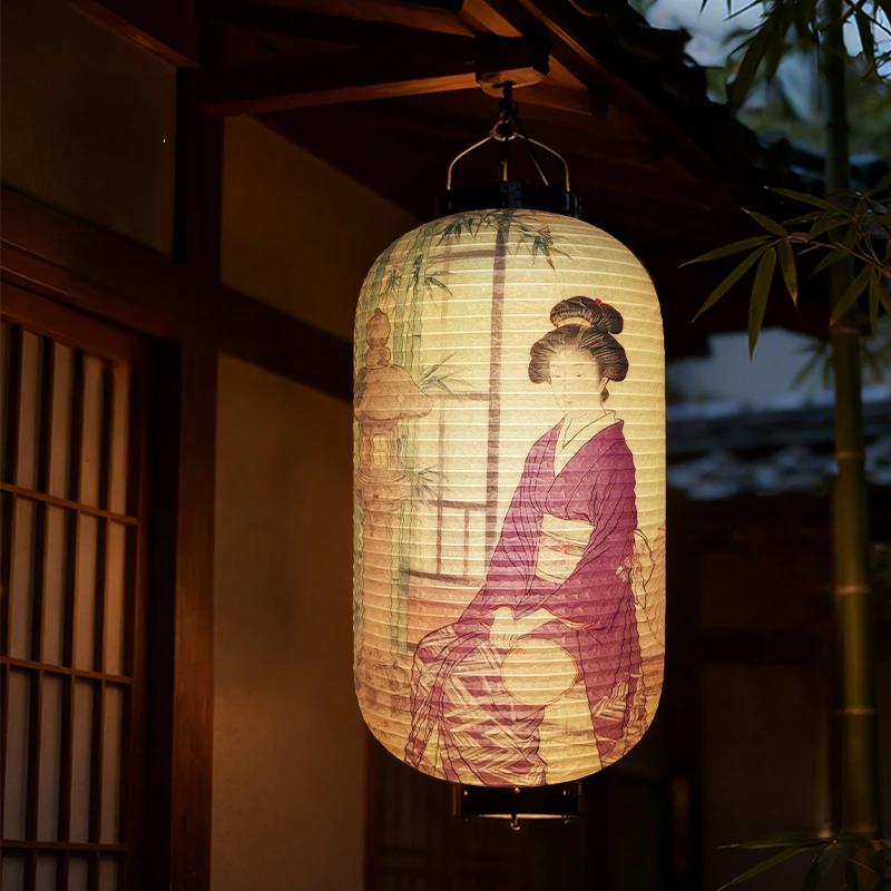 Japanese-style Decorative Lanterns for Restaurants, Pubs, Hot Pot Restaurants, Barbecue Party Paper Decor Lanterns.