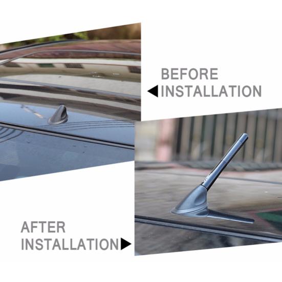 12cm Universal Car Auto Short FM Radio Areial Antenna Roof Mast Accessories