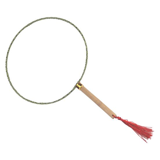 DIY Malířský Kulatý Vějíř s Dřevěnou Rukojetí Ručně vyráběný Dekorativní Vějíř Čínský Styl Nedokončený Ruční Vějíř Řemesla Dekorace