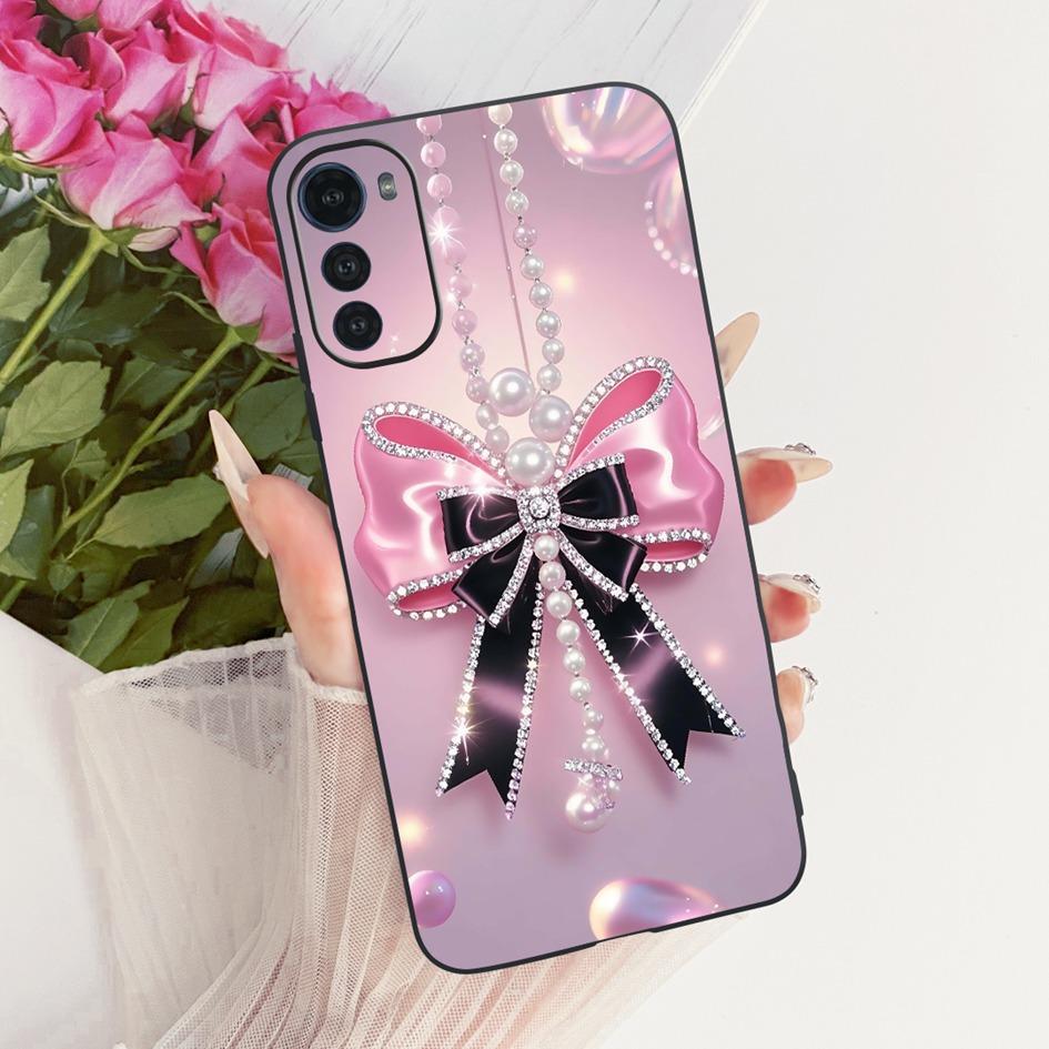 Silicone Case For Motorola Moto E32 E32s Cover Fashion Cartoon Dragon Painted Fundas Soft TPU Bumper For MotoE32 MotoE32s Casing