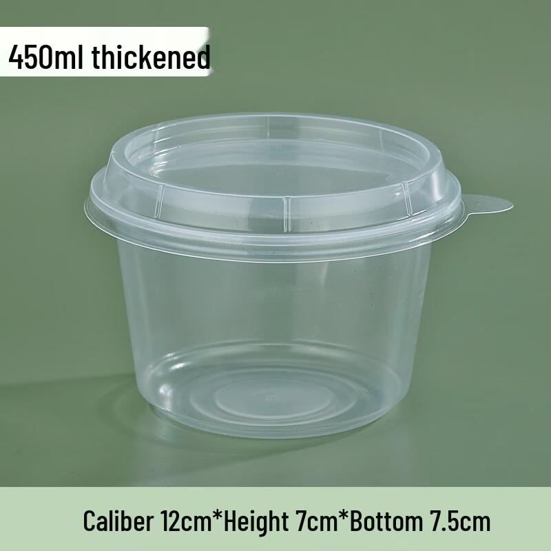 

Eco-Friendly Disposable Dessert Takeaway Bowl with Lid