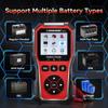 2025 KONNWEi Car Battery Tester Fault Code Clearance Battery Information Monitoring Startup Test Car Battery Charging Scan Tool