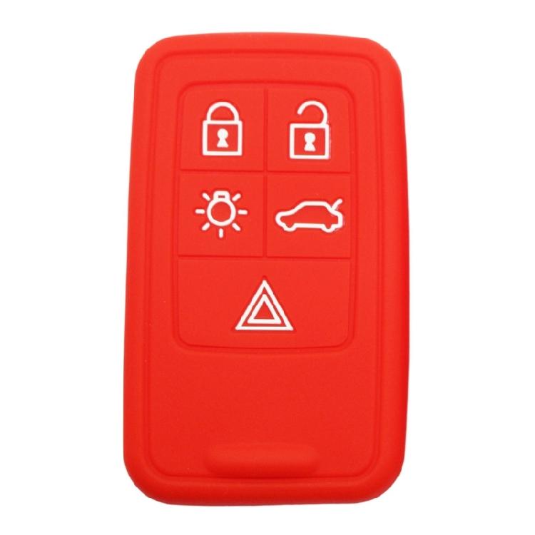 Ergonomic Silicone Key Fob Protector Shock Absorbing Design Non Slip Multi Color Option All Climate Resistance For Remotes