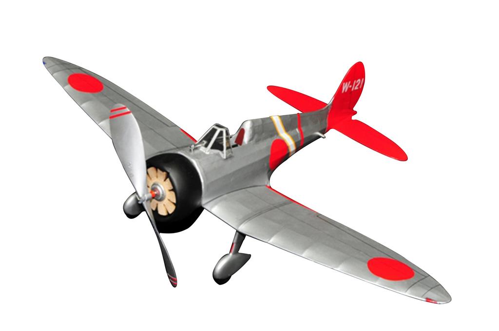 Studio Mido Type 96 Carrier Fighter Rubber Powered Model Airplane Kit BF-001