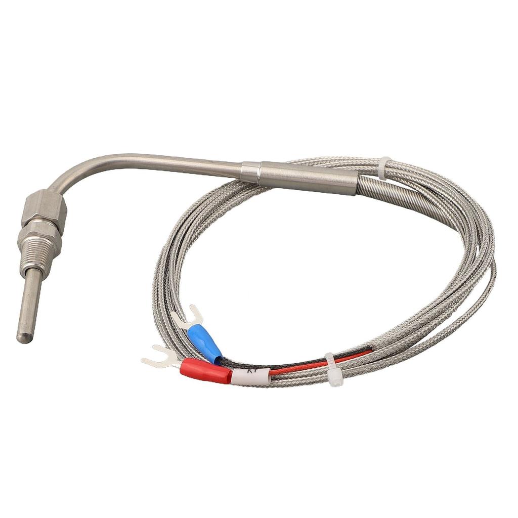 NPT Exhaust Probe K Type Thermocouple Adjustable Length Cable Inner Insulation