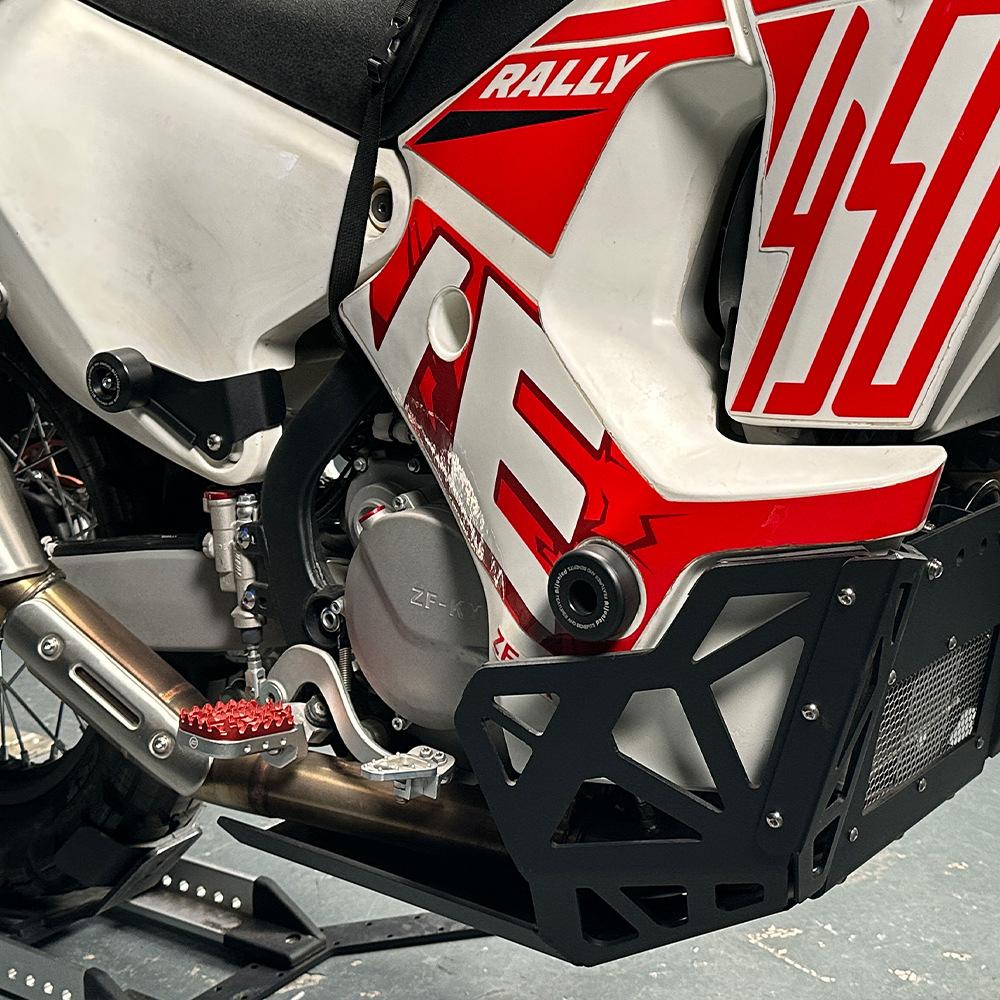 For For KOVE 450 Rally 2023 2024 Motorcycle Frame Crash Protector Leg Support Frame Protection Pad Fairing Protective