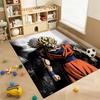 Super Saiyan Goku Patterned Rug Allseason Carpet For Kids Bedroom Play Area Home Decor Valentine'S Day Gift