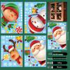 Cross-border Christmas Static Cling Window and Wall Stickers for Glass Doors and Shopping Malls