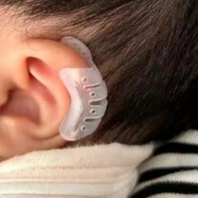 Hervorstehende Ohrstütze, Korrekturwerkzeug für Säuglinge, Silikon-Ohrmuschel-Korrekturpflaster für Babyohr-Korrektor, Baby-Ohrmuschel-Valgus-Korrektur