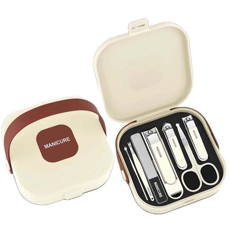 Portable German Manicure Set: Nail & Ear Pick Clippers for Thick Nails