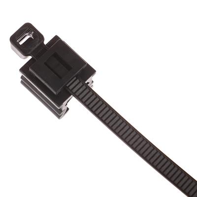 10Pcs Auto Blatt Metall Kabelbinder Rohr Linie Befestigung Rand Zip Krawatte Kabelbaum