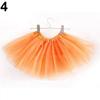 Dětská Dívčí Roztomilá Nadýchaná Tylová Spodnička Tutu Sukně Baletní Taneční Kostým