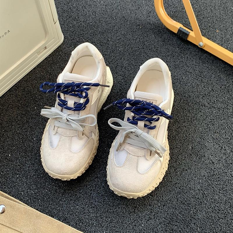 

Красные туфли на толстой подошве для маленьких мужчин с увеличением внутренней высоты, женская обувь 2025 весна, новая спортивная и повседневная обувь 40