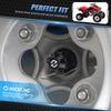 NICECNC 7075 Aluminum Alloy Front Rear Wheel Axle Nuts For HONDA TRX450R 450ER 400X 300X 250X 90304-HM5-A80 90309-HC4-000