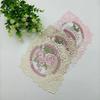 Oval Lace Embroidered Coaster Anti-scald Photo Props Insulation Dining Mat European Style Headboard Decorative Pad