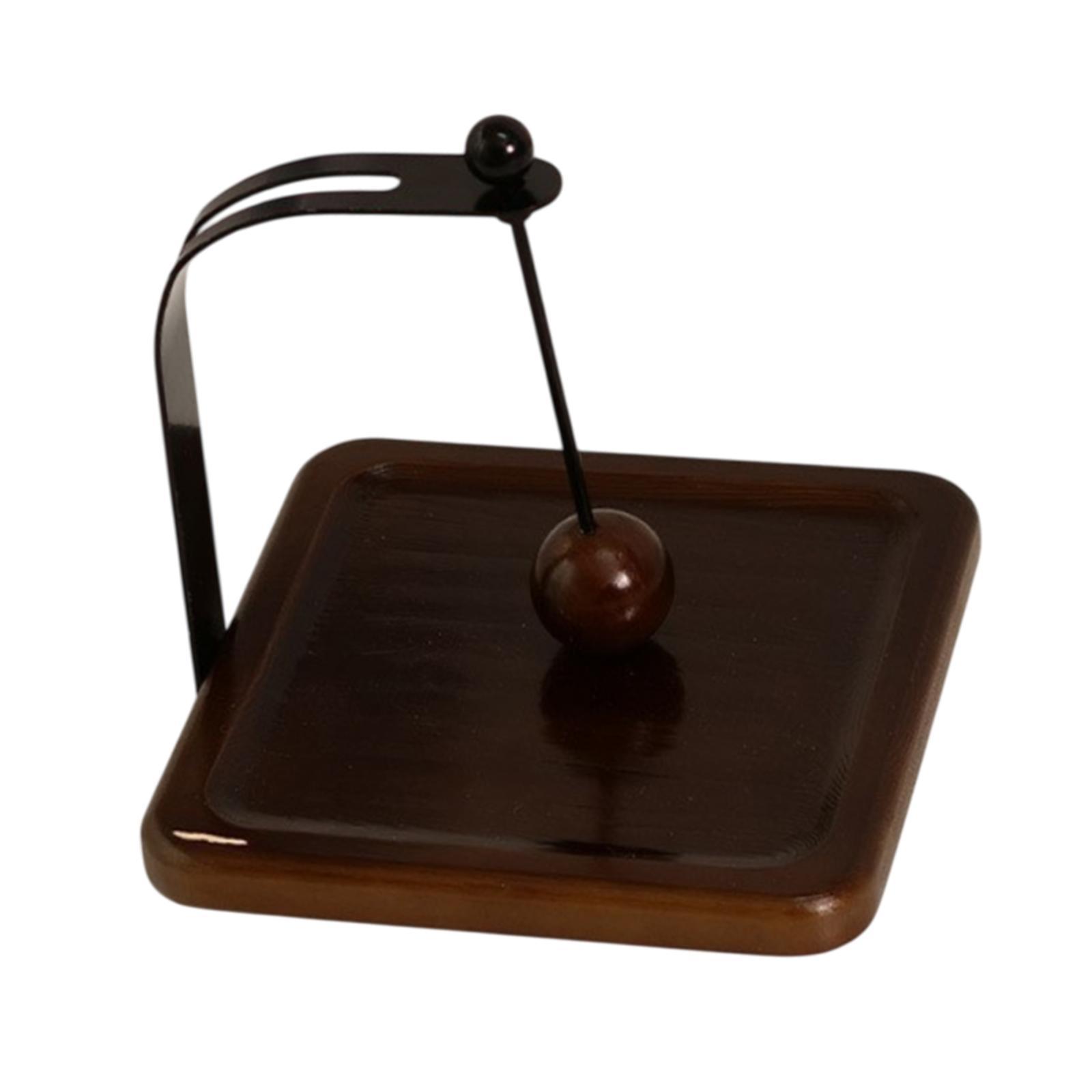 

Cafe Napkin Holder Wood Base Reusable Napkin Storage Rack Tissue Dispenser Rack