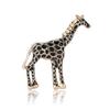 Fashion Cartoon Alloy Enamel Giraffe Brooch Exquisite Versatile Women'S Clothing Corsage Ornament Pin
