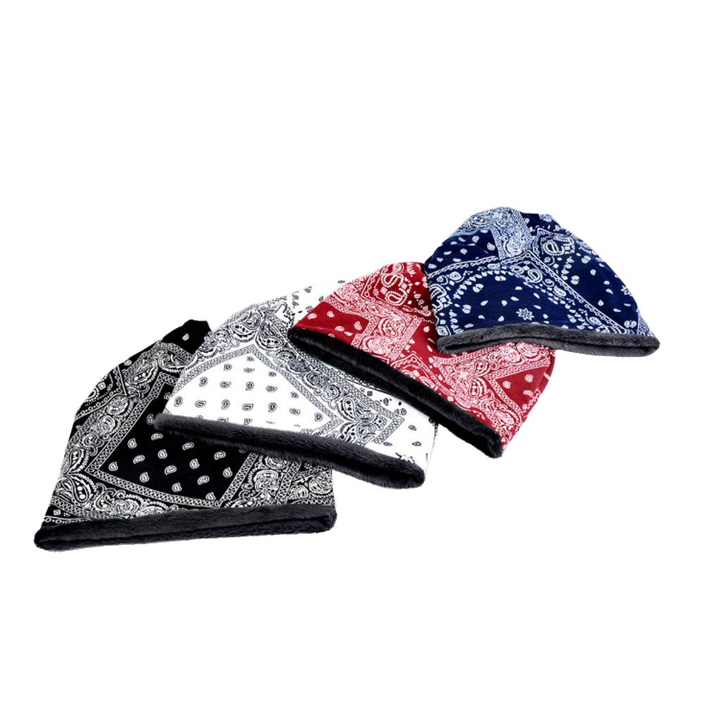 Croogo Care Knitted Medical Hat for Stretch Beanie with Fish Unisex Fleece Watch Cap for and Winter Hat, Hat, Chemotherapy, Pattern, Soft, Breathable,