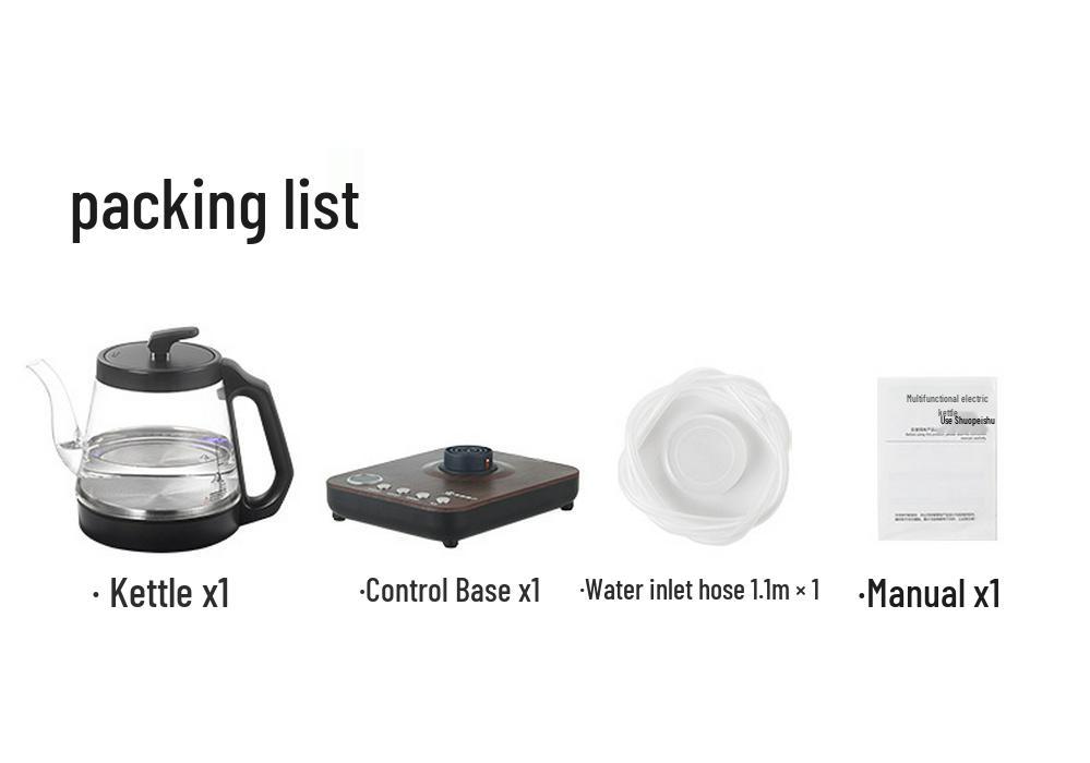 2025 Integrated Electric Kettle: Fully Automatic Hot Water Pump for Tea Brewing