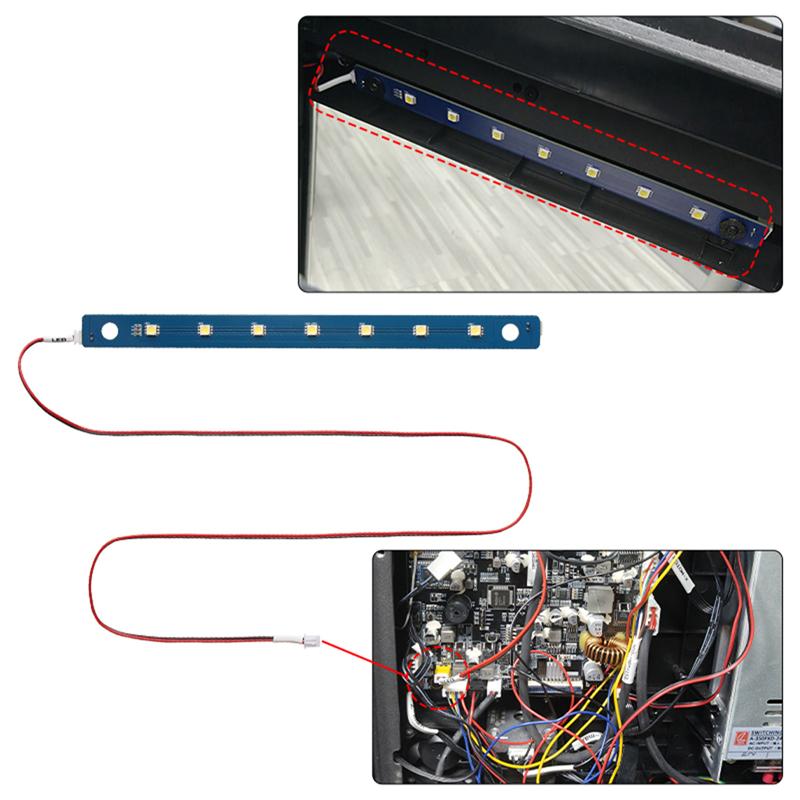 Pro Flashforge Adventurer 5M Ad5M Světelný pásek Super Jasný LED 24V Světelná lišta Pro Ad5M 5Mpro Příslušenství pro 3D tiskárny