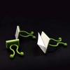 10pcs Green Tree Climbing Wall Tool Green Tree Fixing Vine Fixing Clamp Climbing Hook Green Buckle Ring Traceless Green Plant Fixing Device