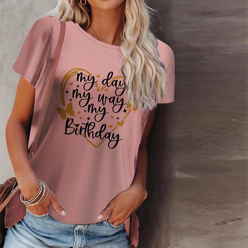 

Женская летняя футболка с градиентным цветным принтом, футболки с коротким рукавом, повседневные топы с принтом 8XL розовый