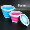 Portable Silicone Folding Bucket for Multiple Uses