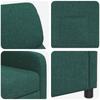 Recliner Dark Green Polyester
