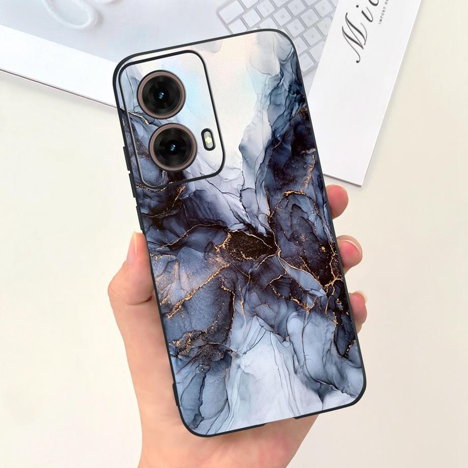 For Motorola Moto G85 Soft TPU Phone Case Silicone Luxury Cute Cat Panda Animals Painted Cover For Motorola G85 MotoG85 Fundas