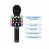 Karaoke Microphone for Kids & Adults - Bluetooth Microphones Singing Mic with Disco Lights, Portable Karaoke Player for Gifts