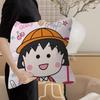 Chibi Maruko-chan Obal na vankúš Obal na vankúš Poťah na čalúnenie Dekoračný vankúš na pohovku Obal na vankúš