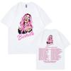 Singer Karol G Tropicoqueta Tour 2026 Graphic T Shirts Fashion Aesthetic Short Sleeve Tshirts Unisex Unisex Casual Cotton Tshirt