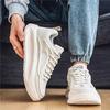 New Fashion Men 's Four Seasons Comfortable Thick Sole Shoes Students BoysTrending Soft Sole Breathable Casual Running Sneakers