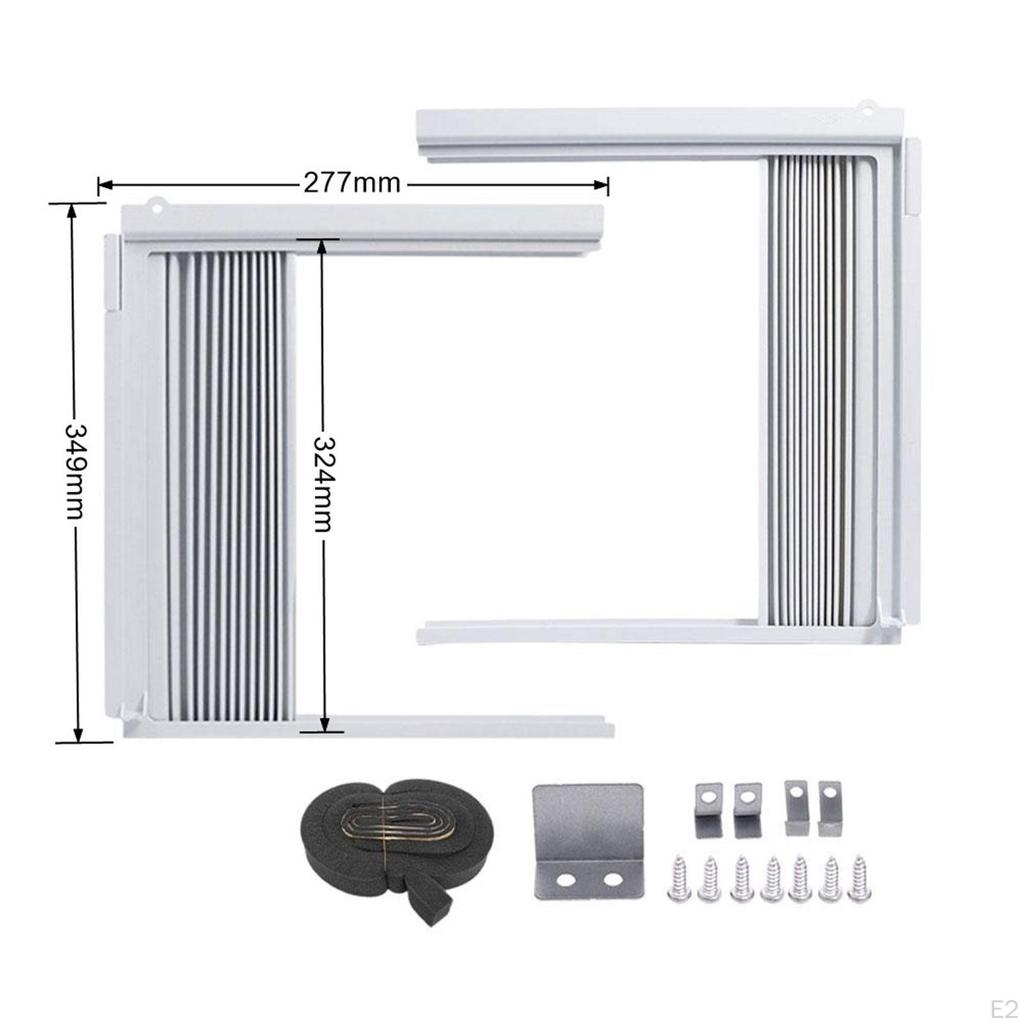 Window Air Conditioner Side Panel Portable cessories Replement with Frame for