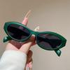 Retro Cat Eye Sunglasses Women'S High-End Polygonal Sunglasses Modify Face Shape Fashion Glasses Men