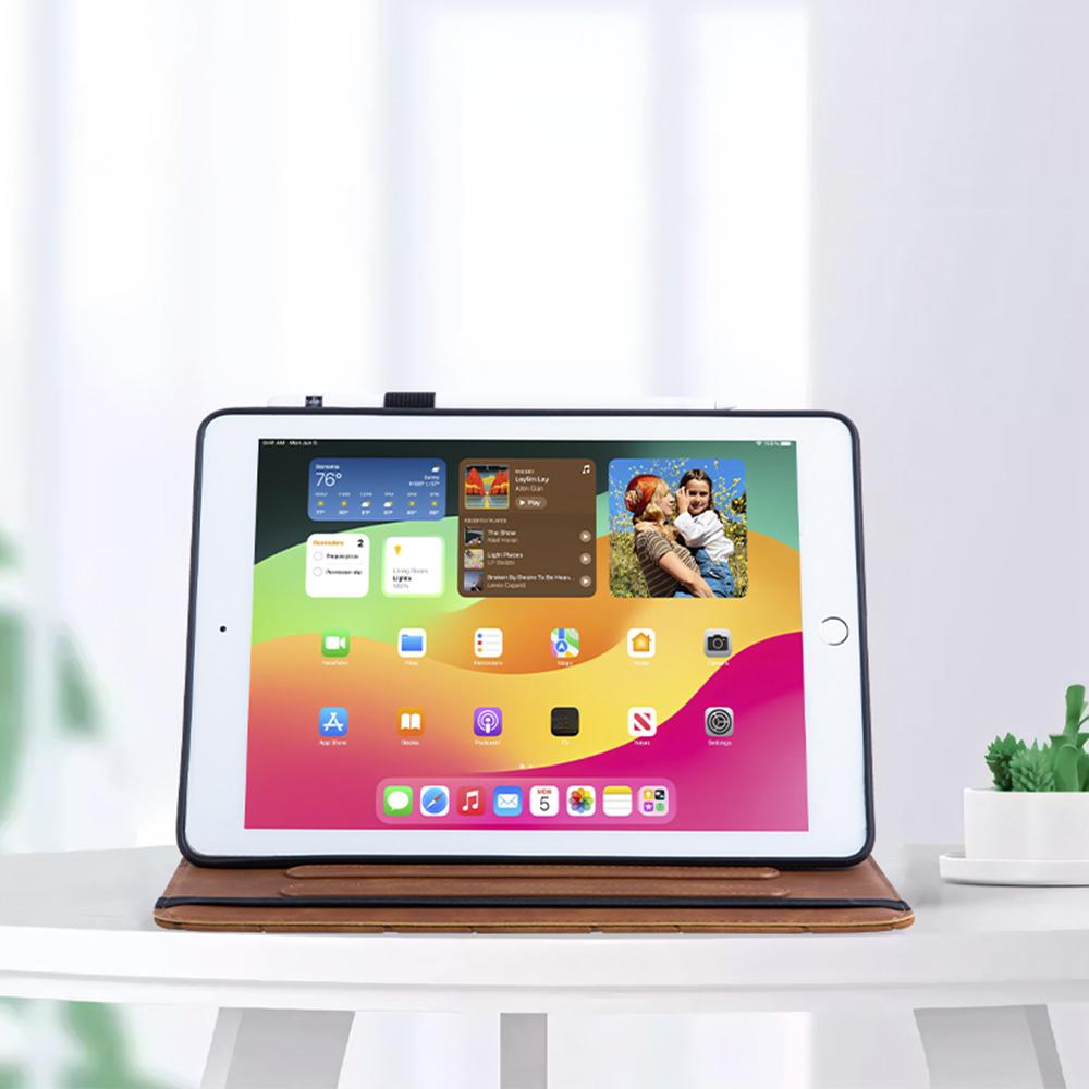 For iPad 10.2 (2021)/(2020)/(2019)/iPad Air 10.5 inch (2019) Case PU Leather Pattern Tablet Cover with Card Slots