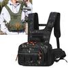 Multifunctional Outdoor Sports Chest Bag Large Capacity New Tactical Chest Bag Camouflage Sports Men's Vest Backpack