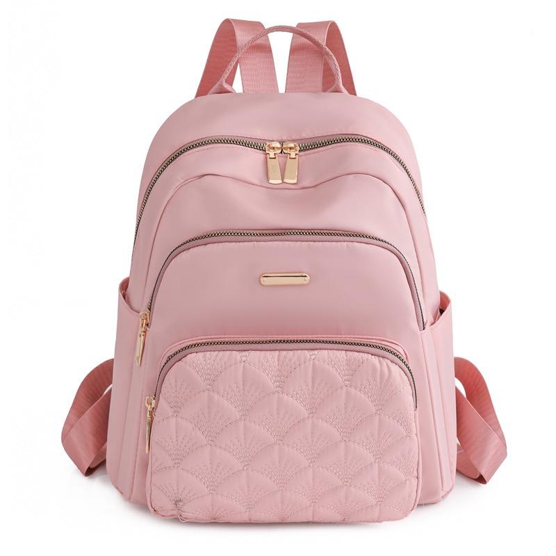 New backpack Oxford cloth large capacity versatile student backpack fashion lightweight travel bag men and women