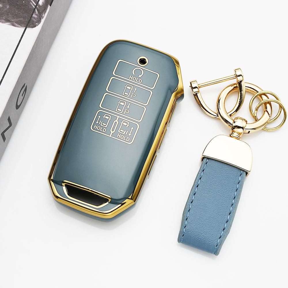 For Kia Carnival Sedona  Sorento Mq4 9Buttons Tpu Shell Fob Keychain Car Key Case Cover For Kia K7 K8 V6  Ev6 Dl3 K5