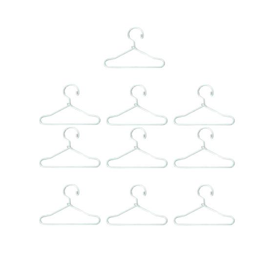 

10шт имитация мини-вешалок для одежды с детальной оригинальной имитацией мебели