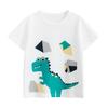 Summer New Children's Short-sleeved T-shirts, Korean Version of Children's Clothing Dinosaur Baby Boy Clothes