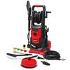 Pressure Washer 2100W - 165 bar with induction motor + accessories - Brick